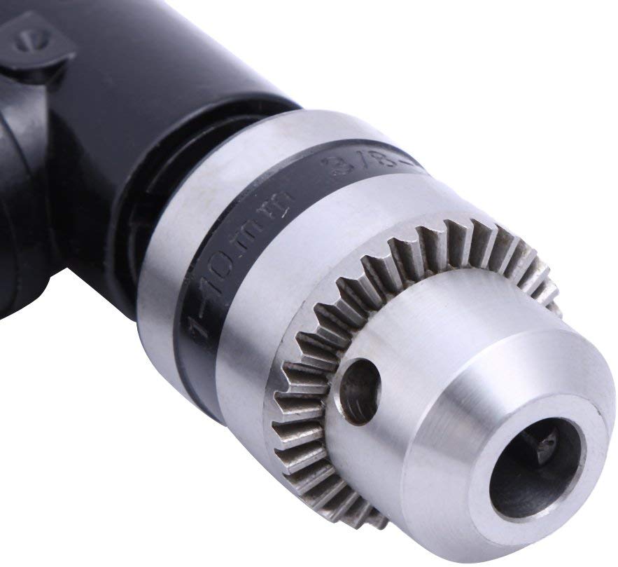Right Angle Drill Attachment Chuck Adapter Electric Power Cordless 3/8