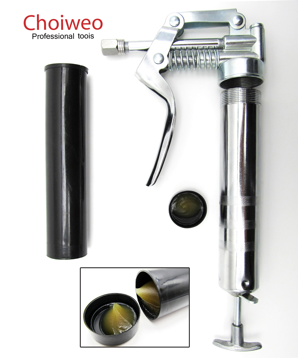Mini Pistol Grip Grease Gun w/ 113g Lubricating Cartridge Greas Lube