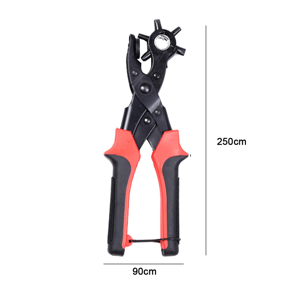Professional Punch Tool Leather Hole Pliers Heavy Duty Belt Holes