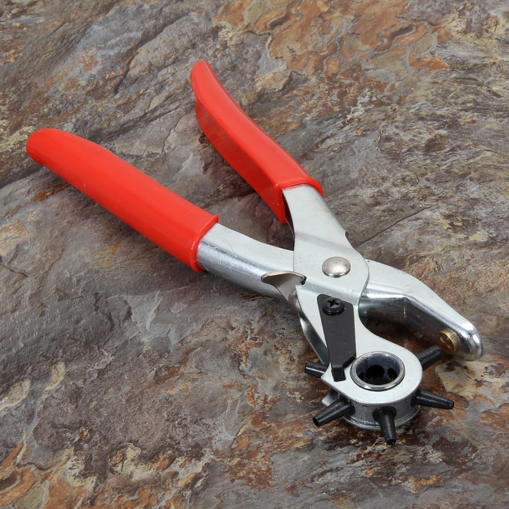 Professional Punch Tool Leather Hole Pliers Heavy Duty Belt Holes